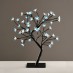 TREE WITH FLOWERS OF SILICONE 36LED ΛΑΜΠΑΚΙΑ ΜΕ ΑΝΤΑΠΤΟΡΑ ΜΠΛΕ IP20 45cm ΣΥΝ 3m | Aca | X1036641